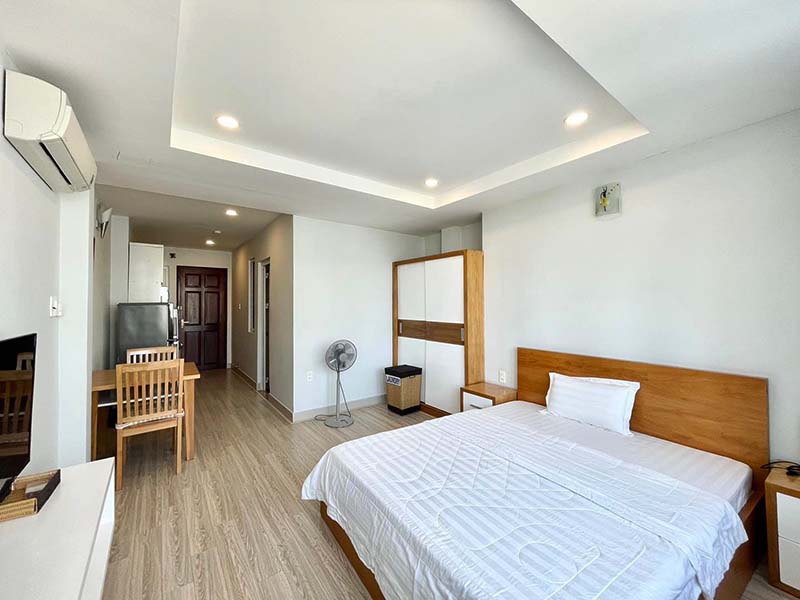 Nice view studio apartment for rent in Binh Thanh District, Me Linh St.
