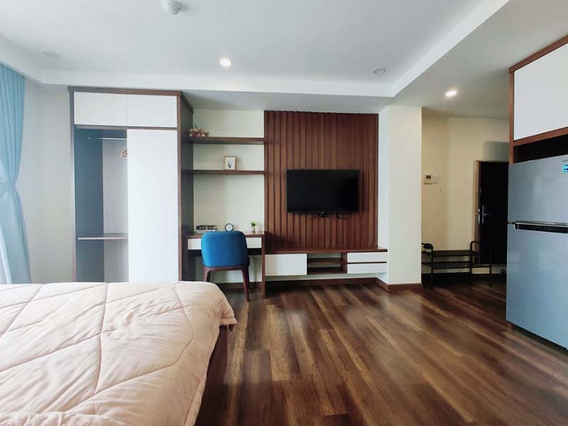 Studio serviced apartment for rent on Dakao Ward District 1 Saigon