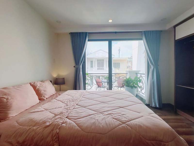 Studio serviced apartment for rent on Dakao Ward District 1 Saigon