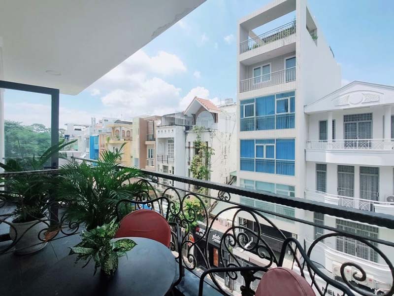 Studio serviced apartment for rent on Dakao Ward District 1 Saigon