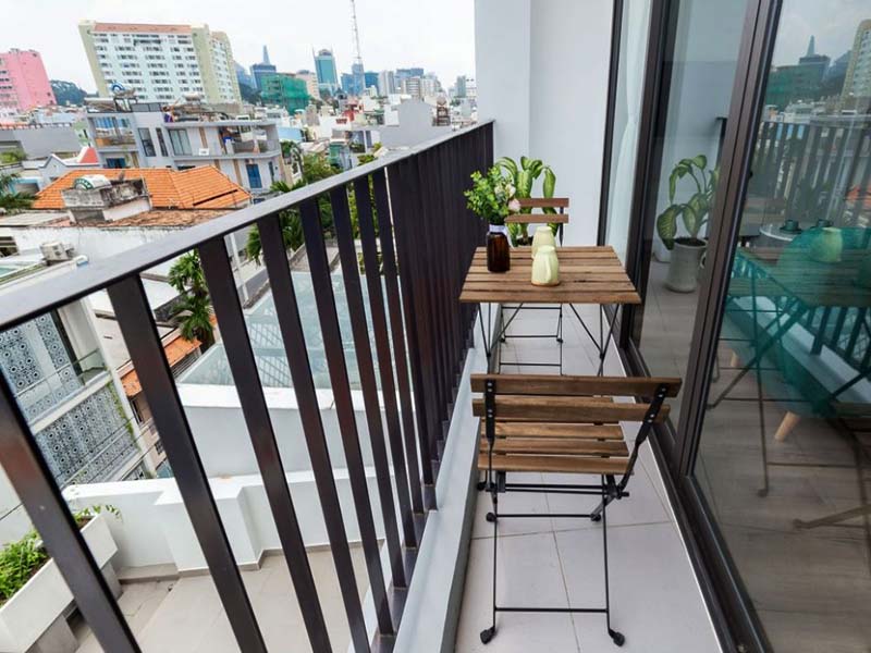 One bedroom serviced apartment rental in Binh Thanh District Saigon