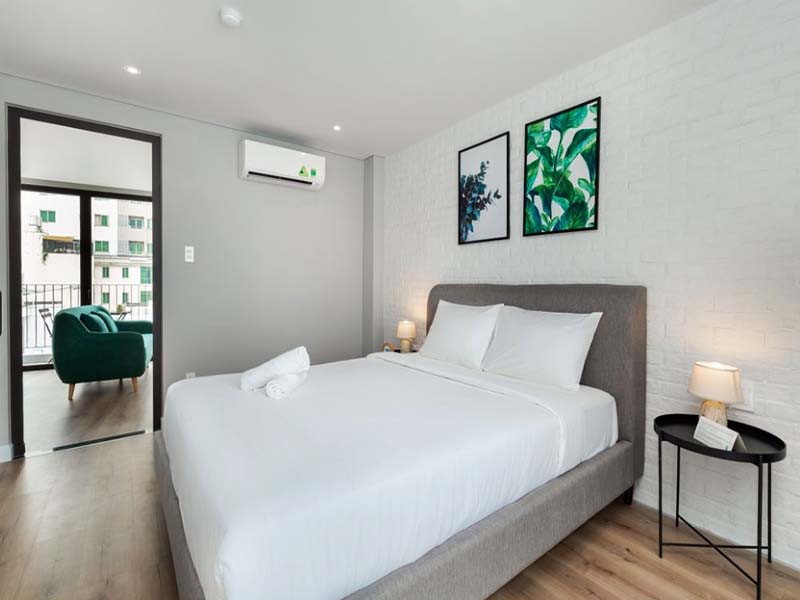 One bedroom serviced apartment rental in Binh Thanh District Saigon