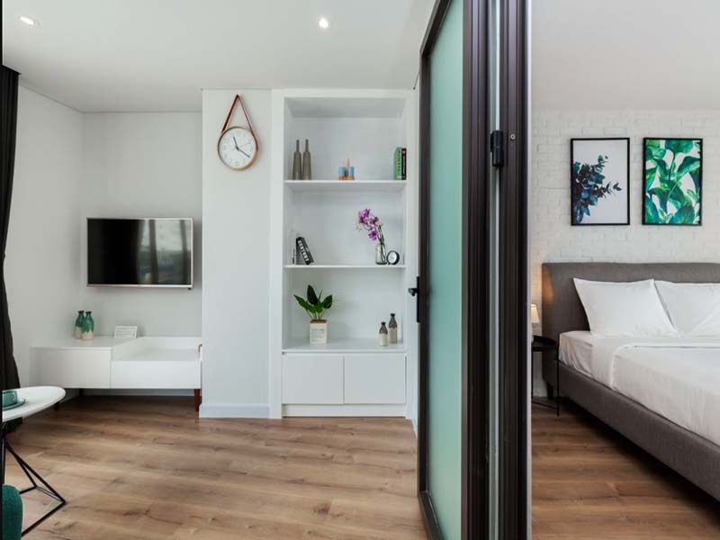 One bedroom serviced apartment rental in Binh Thanh District Saigon