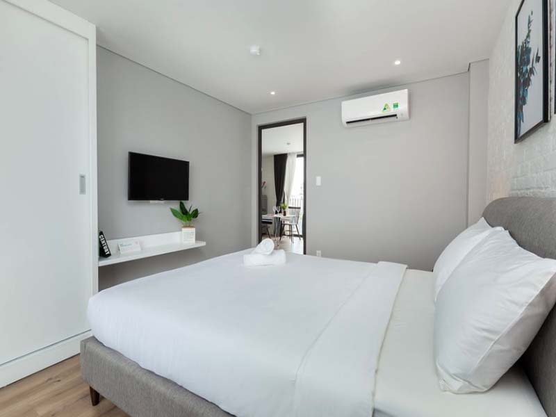 One bedroom serviced apartment rental in Binh Thanh District Saigon