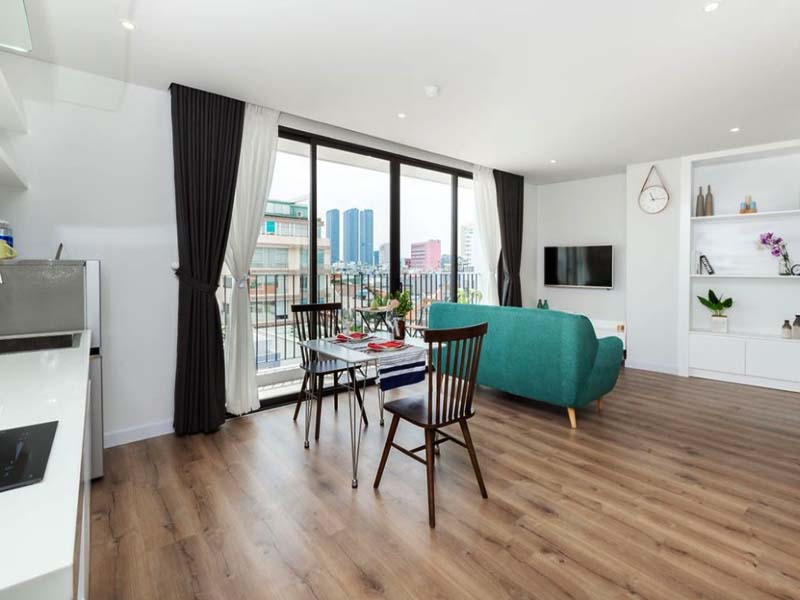 One bedroom serviced apartment rental in Binh Thanh District Saigon