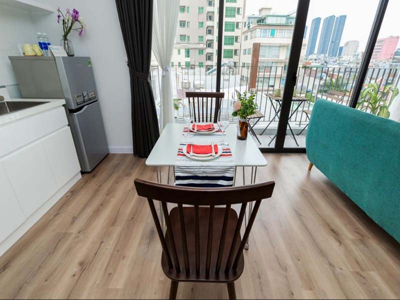One bedroom serviced apartment rental in Binh Thanh District Saigon