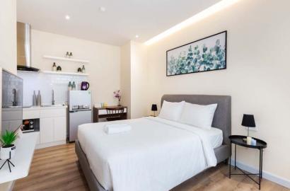 Studio apartment leasing on Nguyen Cuu Van St, Binh Thanh Dist, Ho Chi Minh City