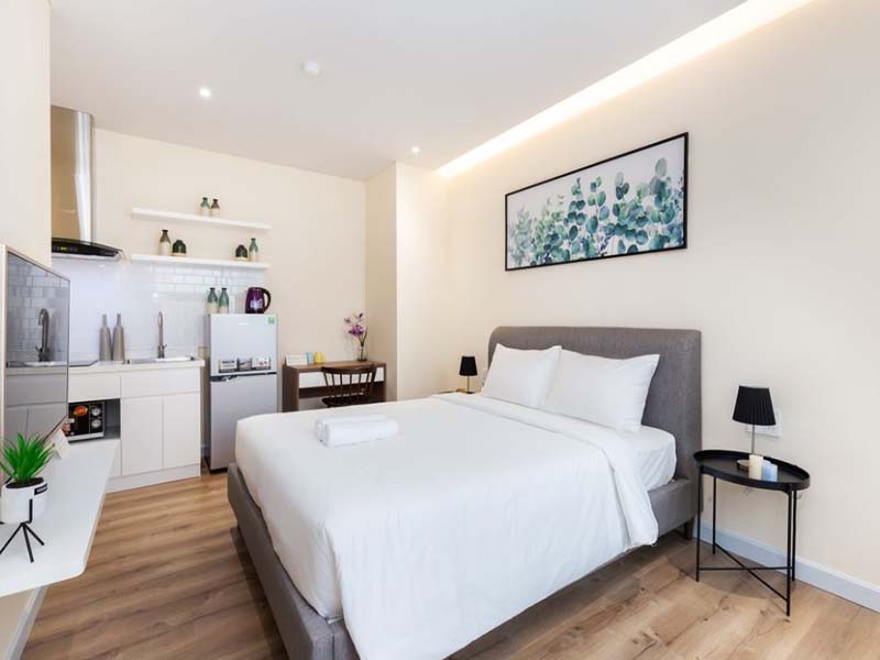 Studio apartment leasing on Nguyen Cuu Van St, Binh Thanh Dist, Ho Chi Minh City