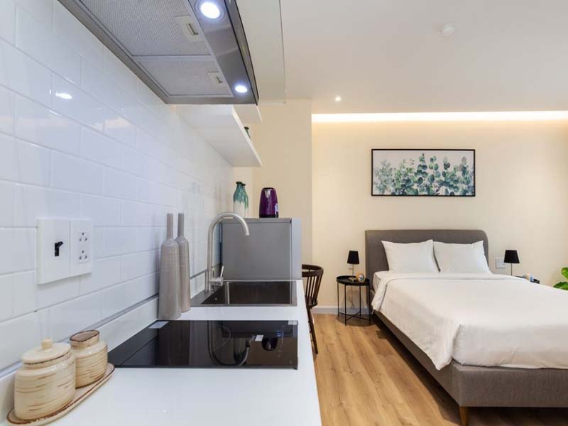 Studio apartment leasing on Nguyen Cuu Van St, Binh Thanh Dist, Ho Chi Minh City