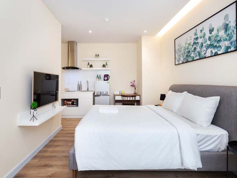 Studio apartment leasing on Nguyen Cuu Van St, Binh Thanh Dist, Ho Chi Minh City