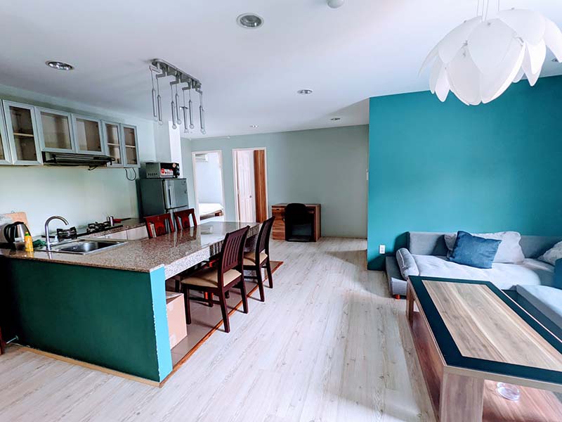 Three bedrooms serviced apartment for rent in District 1 Saigon City