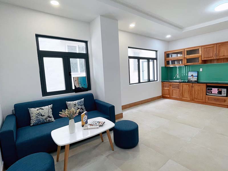 Oakwood style serviced apartment for rent on Thao Dien Thu Duc City