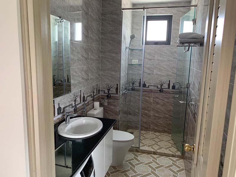 Two bedrooms oakwood serviced apartment renting in Thu Duc City Thao Dien area