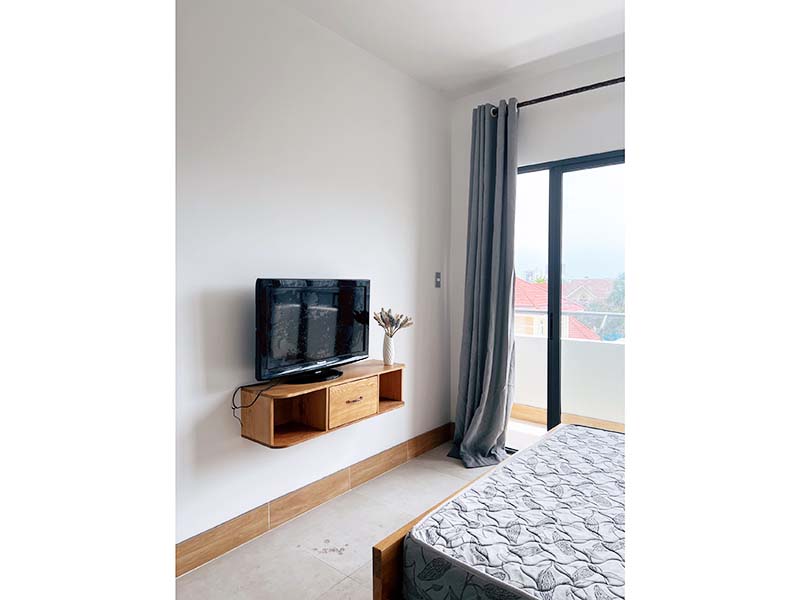 Two bedrooms oakwood serviced apartment renting in Thu Duc City Thao Dien area