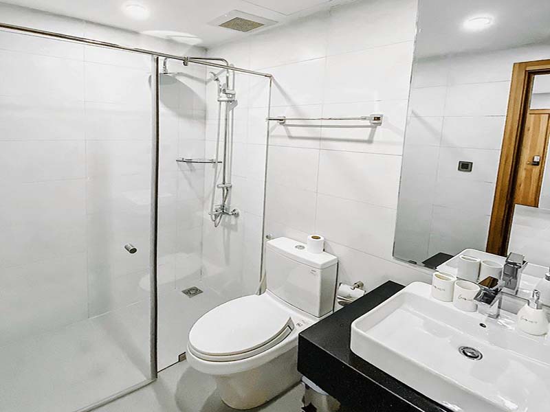 Modern serviced apartment renting in Phu Nhuan District Saigon City Center
