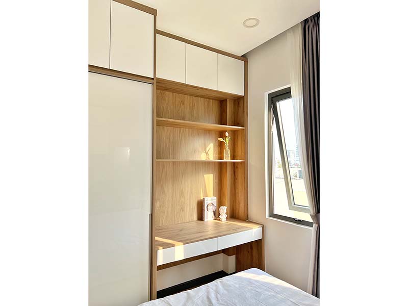 Riverside studio flat renting on Truong Sa Street Phu Nhuan District HCMC