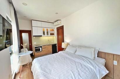 Riverside studio flat renting on Truong Sa Street Phu Nhuan District HCMC