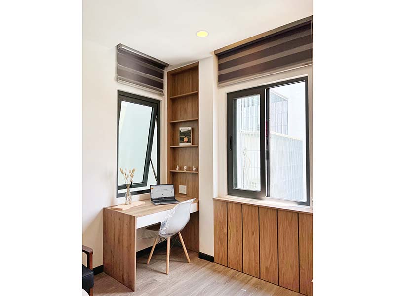 Nice studio serviced apartment rental on Truong Sa Street Saigon City center