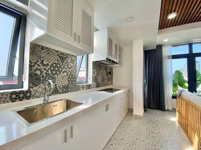 Cozy serviced apartment leasing on Tran Nao Street, Binh An Ward Thu Duc City
