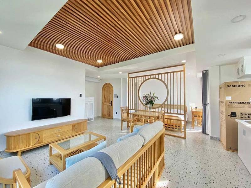 Cozy serviced apartment leasing on Tran Nao Street, Binh An Ward Thu Duc City