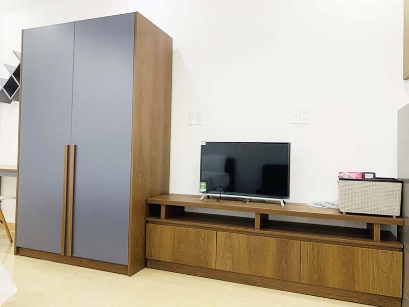 Studio flat leasing nearby Tan Dinh Market District 3 Saigon City center