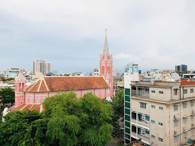 Studio flat leasing nearby Tan Dinh Market District 3 Saigon City center