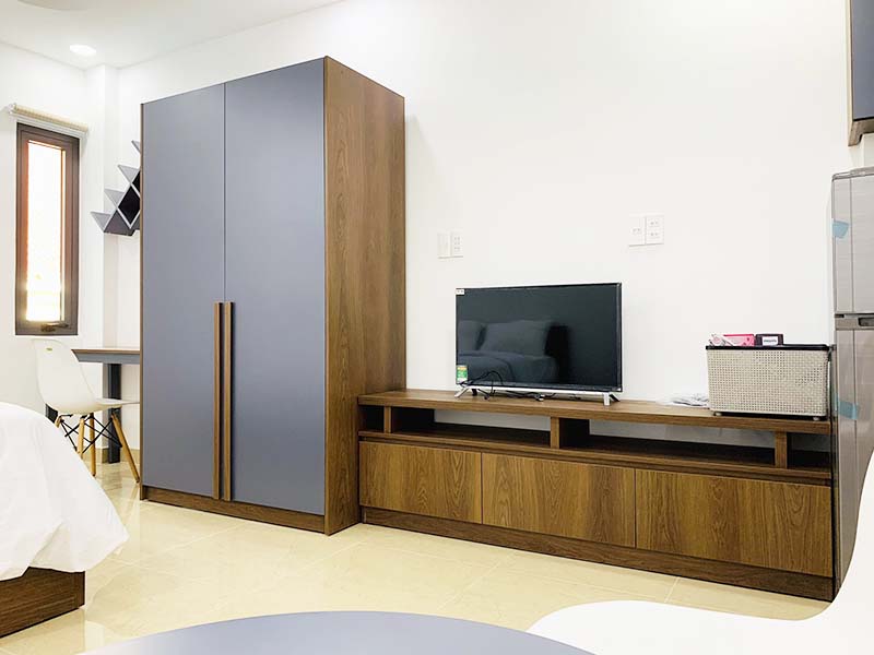 Studio flat leasing nearby Tan Dinh Market District 3 Saigon City center