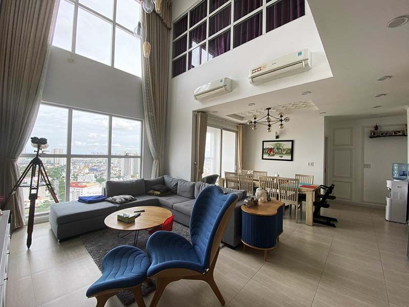 Luxury penthouse apartment for rent on Thao Dien Thu Duc City - Tropic Gadern