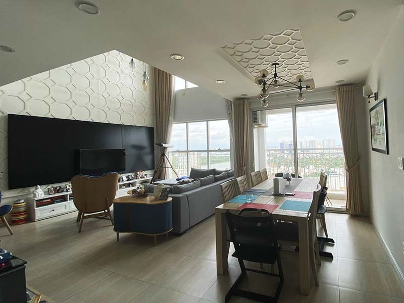 Luxury penthouse apartment for rent on Thao Dien Thu Duc City - Tropic Gadern