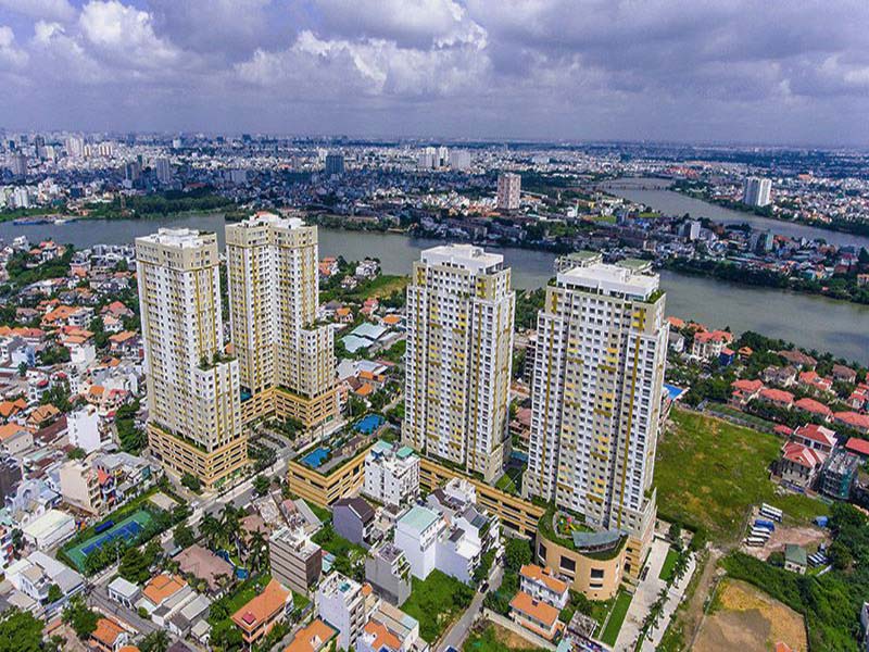 Luxury penthouse apartment for rent on Thao Dien Thu Duc City - Tropic Gadern