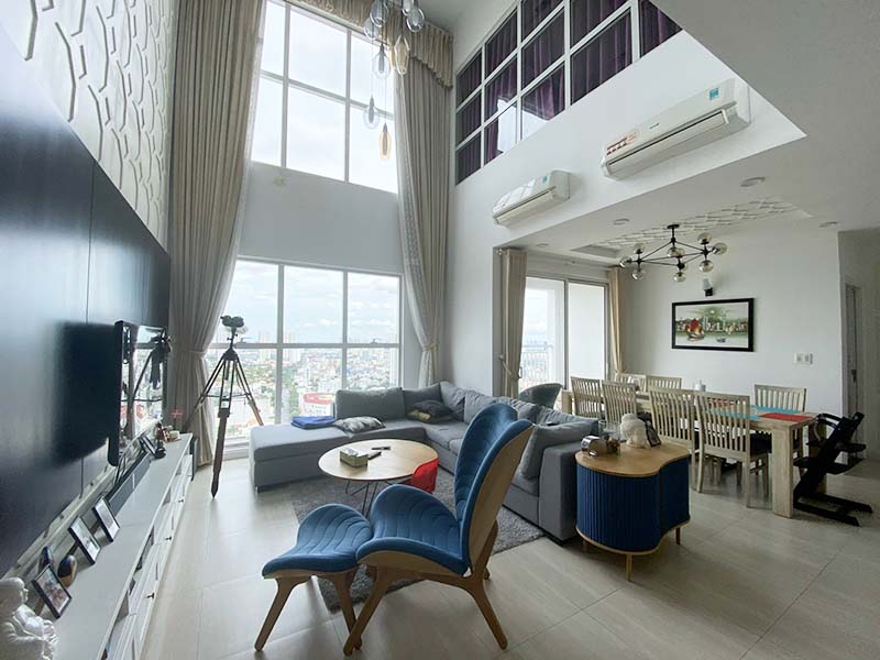 Luxury penthouse apartment for rent on Thao Dien Thu Duc City - Tropic Gadern