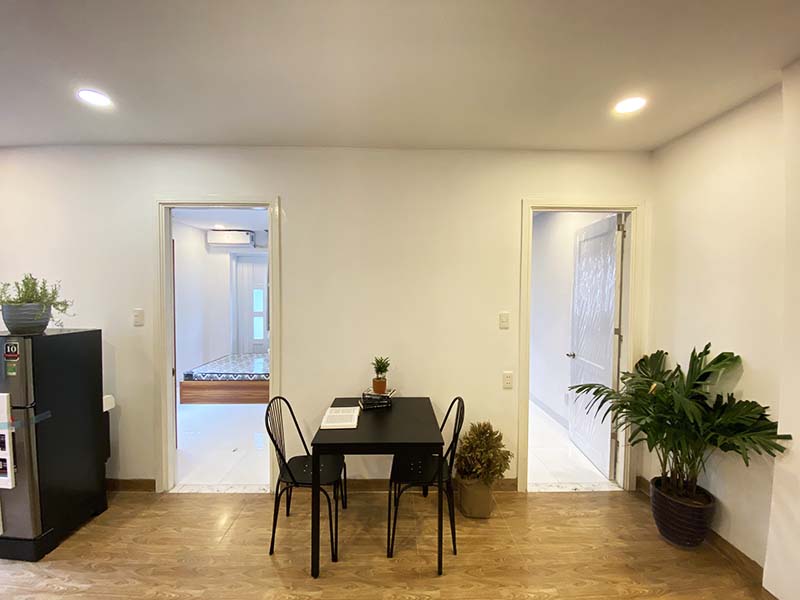 2 bedrooms serviced apartment for lease on Phan Dang Luu Phu Nhuan Dist