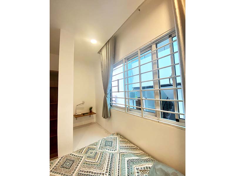 Single bedroom serviced flat for rent on Phu Nhuan Dist, Phan Dang Luu St
