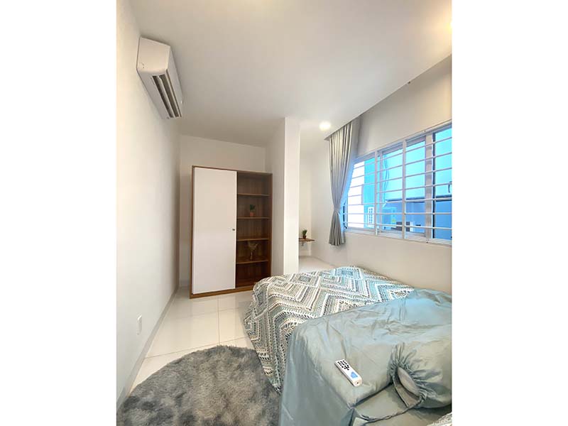 Single bedroom serviced flat for rent on Phu Nhuan Dist, Phan Dang Luu St