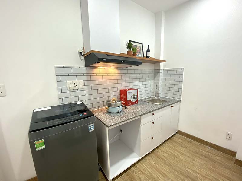 Single bedroom serviced flat for rent on Phu Nhuan Dist, Phan Dang Luu St