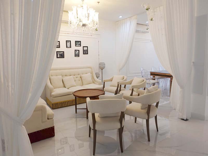 Two bedrooms apartment leasing on Nguyen Thong Street Urban District 3