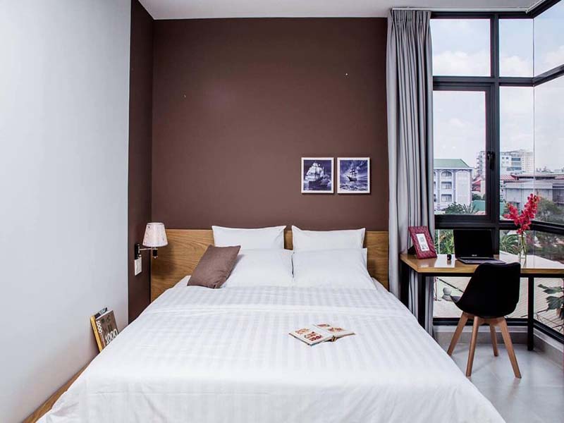 Windy Studio apartment for rent in Binh Thanh District close to District 1