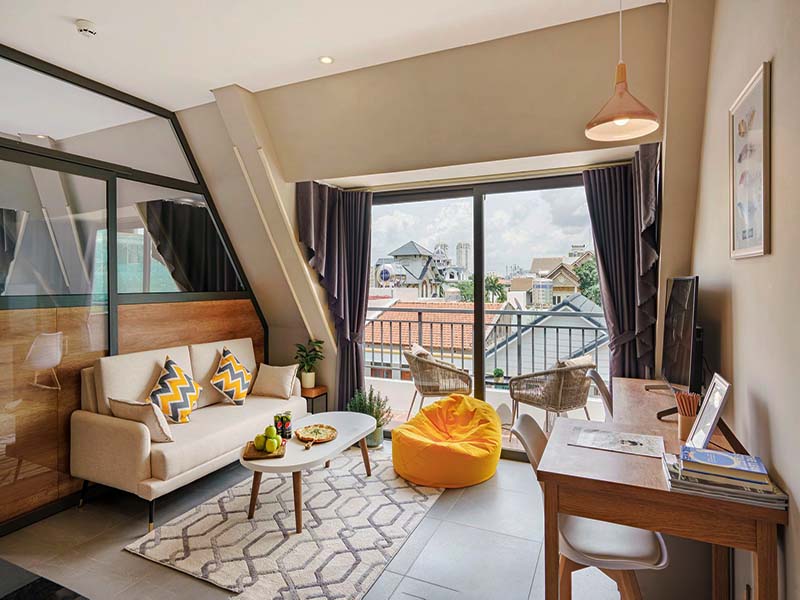 Serviced apartment for rent in Thu Duc City District 2 - One bedroom style