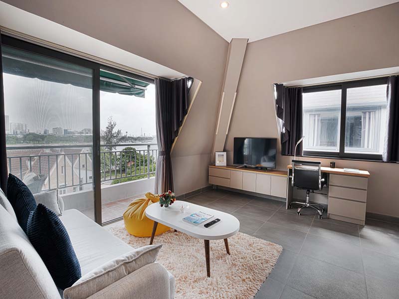 Serviced apartment for rent in Thu Duc City District 2 - One bedroom style