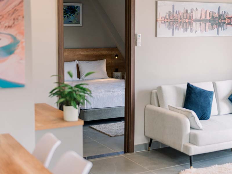 Two bedrooms serviced apartment renting in Thu Duc City next to Thu Thiem Area