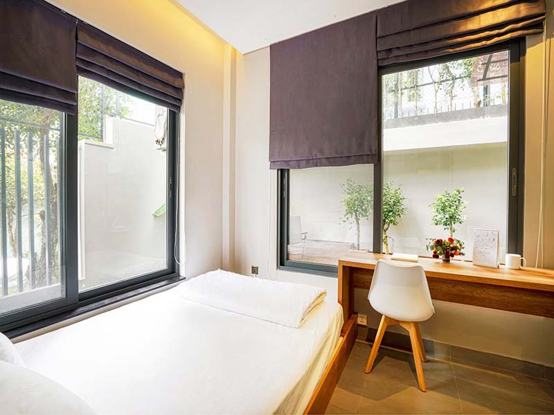 Two bedrooms serviced apartment renting in Thu Duc City next to Thu Thiem Area