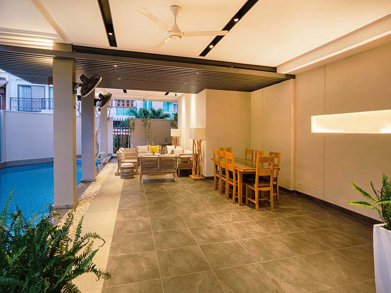 Two bedrooms serviced apartment renting in Thu Duc City next to Thu Thiem Area