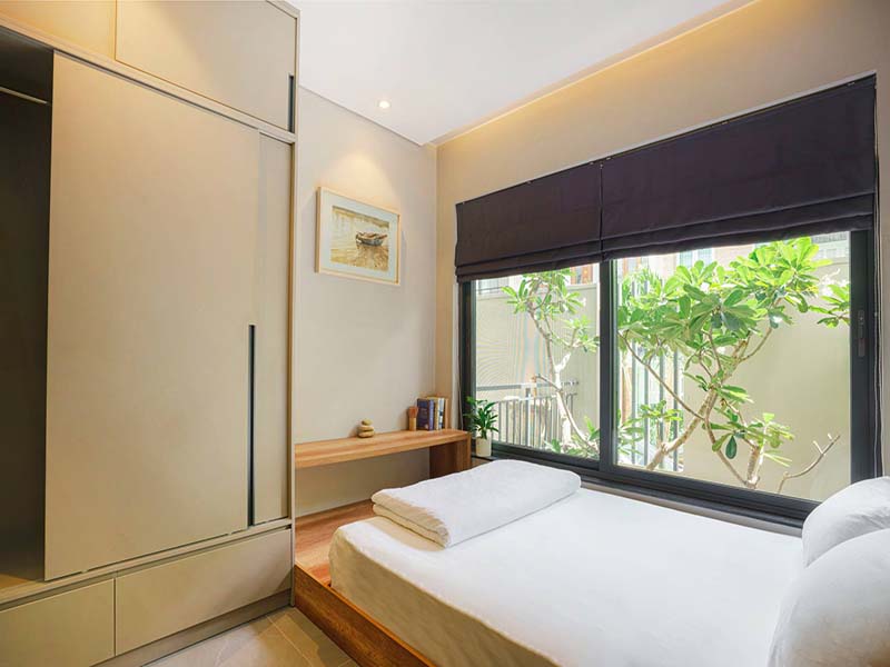 Two bedrooms serviced apartment renting in Thu Duc City next to Thu Thiem Area