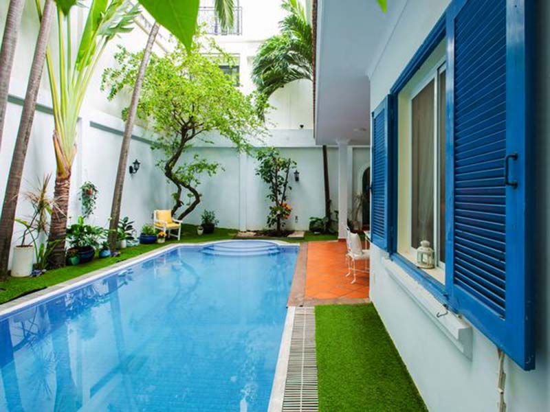 Cozy studio serviced apartment rental in Saigon City center, Binh Thanh District