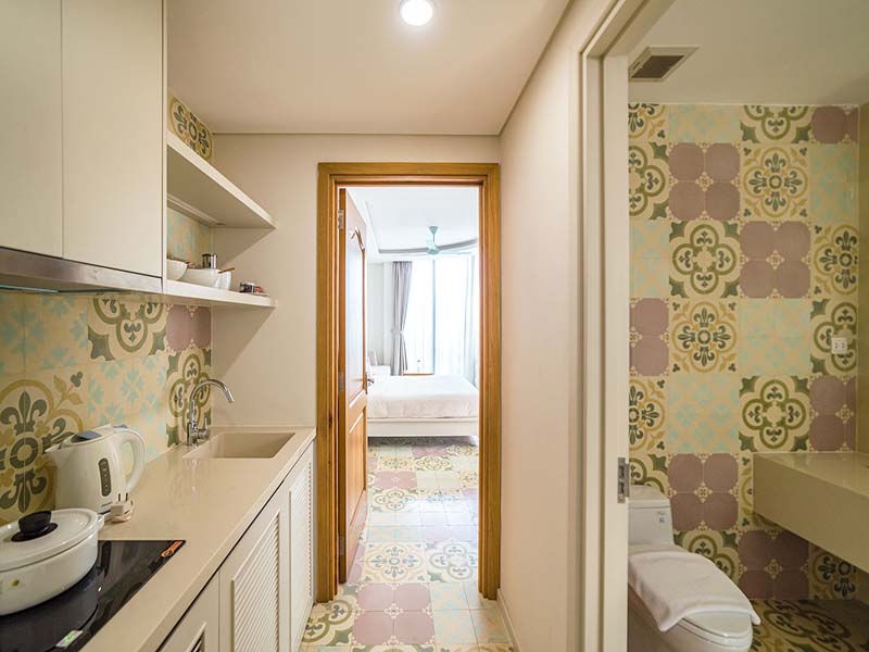 Cozy studio serviced apartment rental in Saigon City center, Binh Thanh District