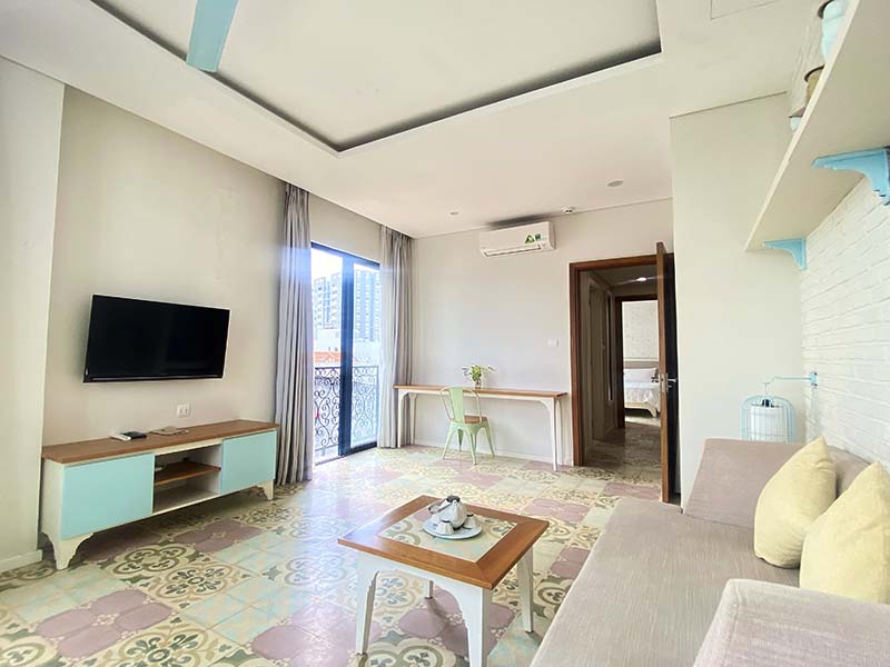 Separated apartment for lease in Binh Thanh Dist Nguyen Cuu Van Street