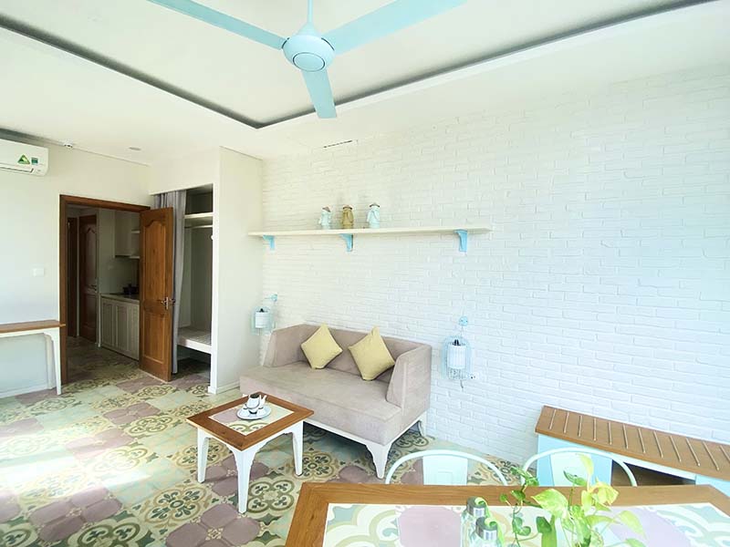 Separated apartment for lease in Binh Thanh Dist Nguyen Cuu Van Street