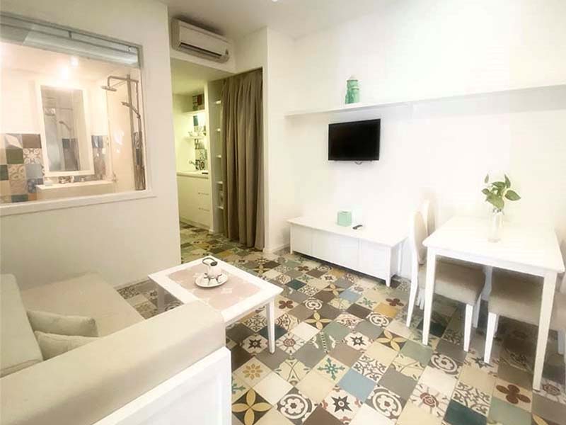 Unique one bedrrom serviced apartment renting in Binh Thanh District Saigon