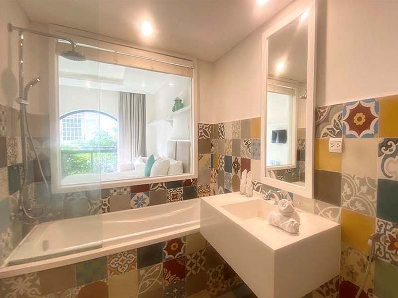 Unique one bedrrom serviced apartment renting in Binh Thanh District Saigon