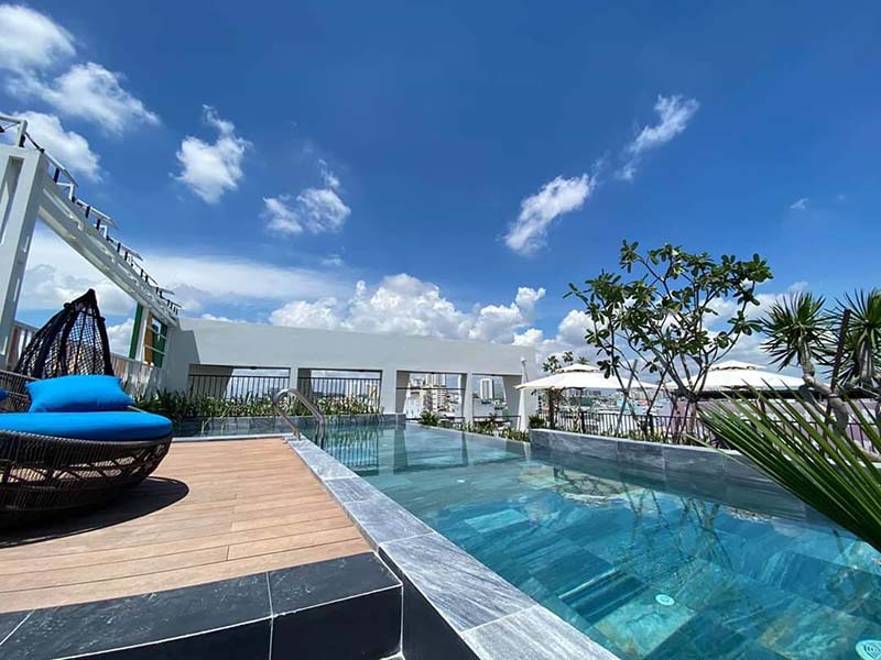 Loft serviced apartment for rent in District 7 Nguyen Van Linh Street, HCMC